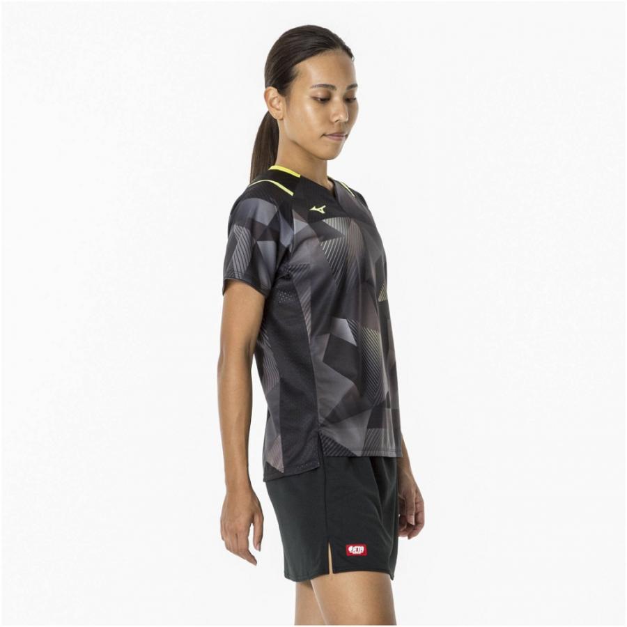 MIZUNO（ミズノ） レディス 卓球 半袖Tシャツ ゲームシャツ ウィメンズ