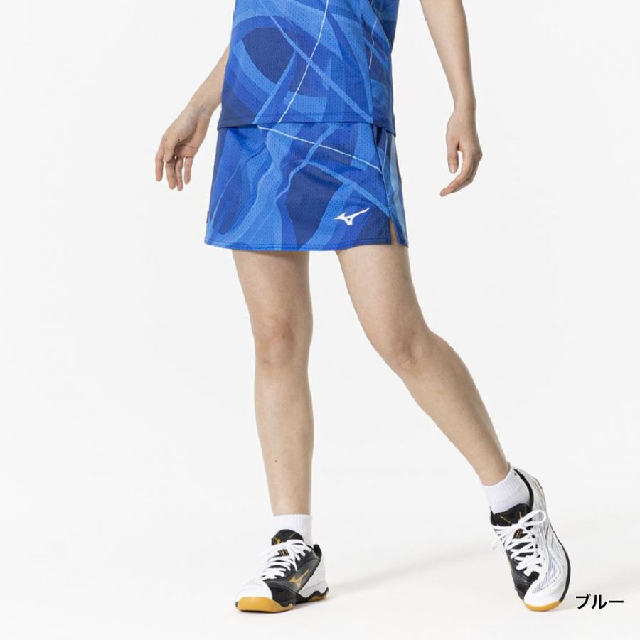 MIZUNO（ミズノ） レディス 卓球 ハーフパンツ 日本代表着用デザイン