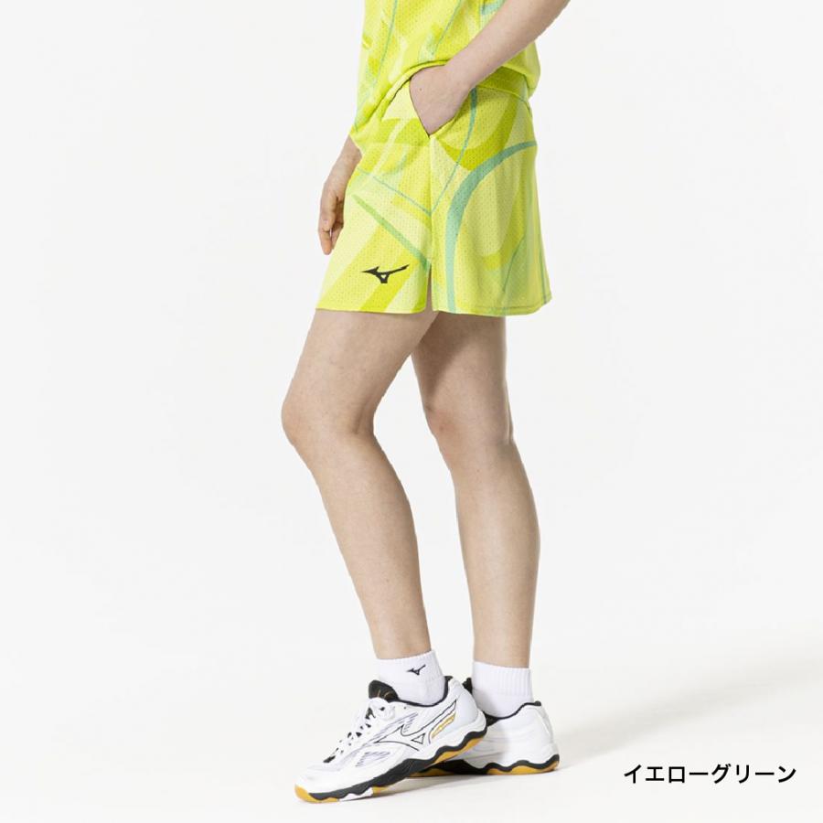 MIZUNO（ミズノ） レディス 卓球 ハーフパンツ 日本代表着用デザイン