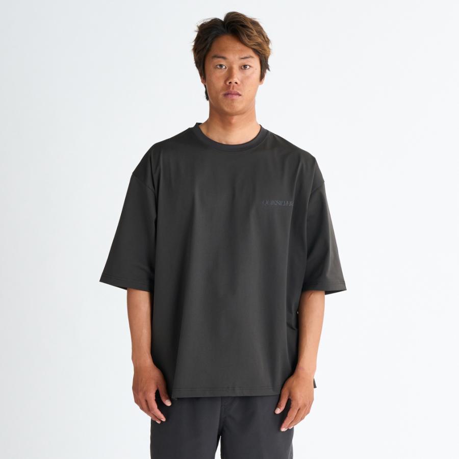 mi チャコールグレーXS Quiksilver 2025春夏 クイックシルバー メンズ マリン ラッシュ