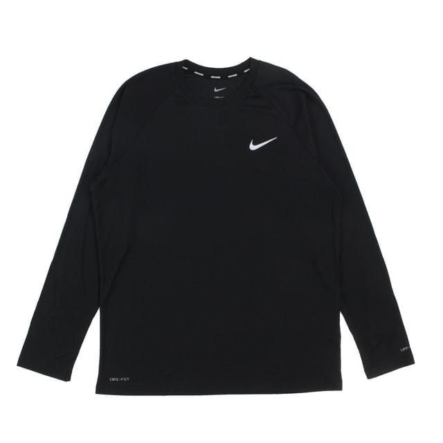 NIKE（ナイキ） メンズ マリン ラッシュガード ソリッド長袖ハイドロ