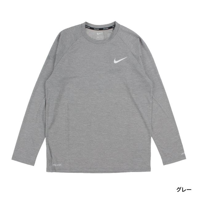 NIKE（ナイキ） メンズ マリン ラッシュガード ヘザー長袖ハイドロ