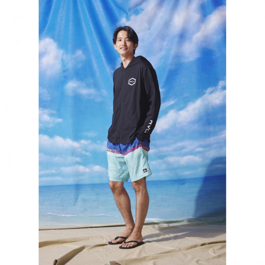 RVCA（ルーカ） メンズ マリン ラッシュガード HEX LS SURF HOODIE