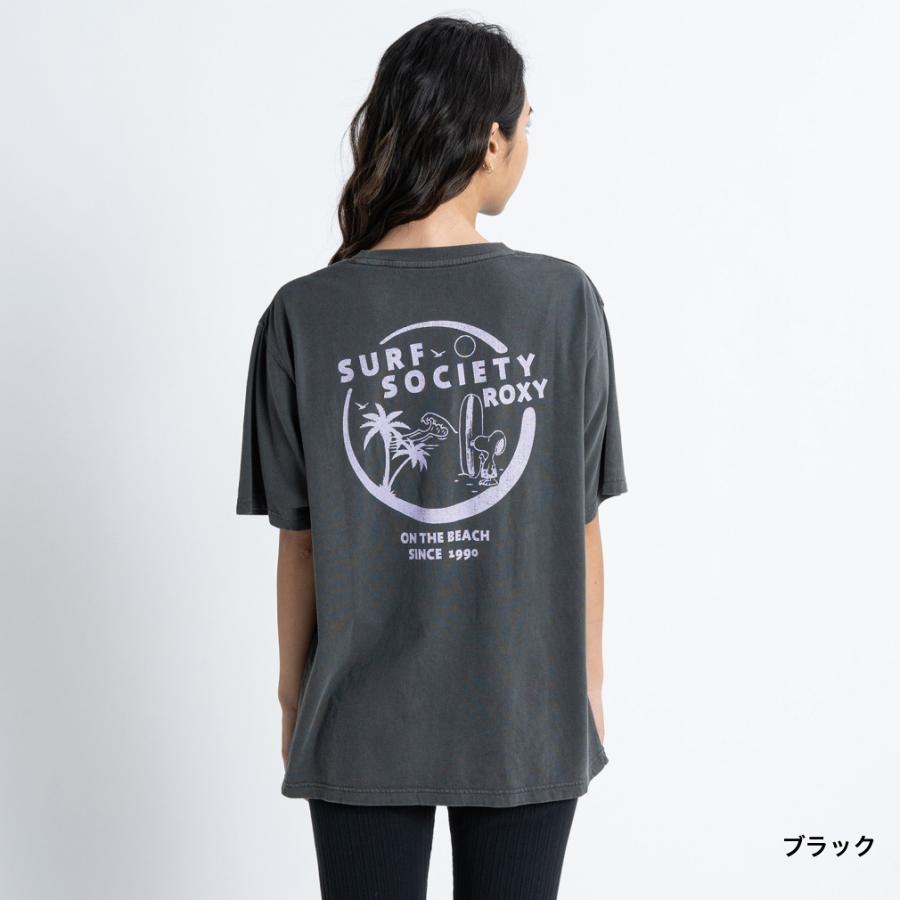 ROXY 2023春夏 ロキシー レディース サーフ 半袖Tシャツ PEANUTS ROXY 2023春夏 ロキシー レディース サーフ 半袖Tシャツ PEANUTS