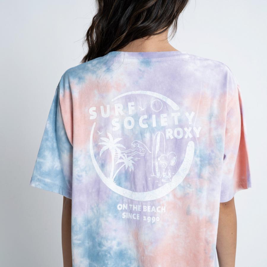 Roxy Damen Saturdaze SS Tee T-Shirt – Normalfit, Bequem, Feuchtigkeitsableitend – Für Freizeit & Alltag