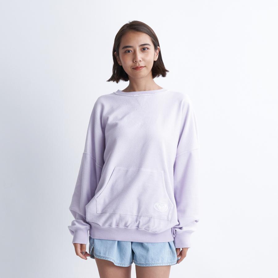 2024春夏 ロキシー レディース サーフ リバーシブル スウェットトレーナー PLANET RING PULLOVER RPO241065 ROXY｜alpen-group｜08