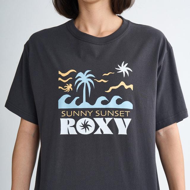 ROXY（ロキシー） レディース サーフ 半袖Tシャツ SUNNY SUNSET TEE