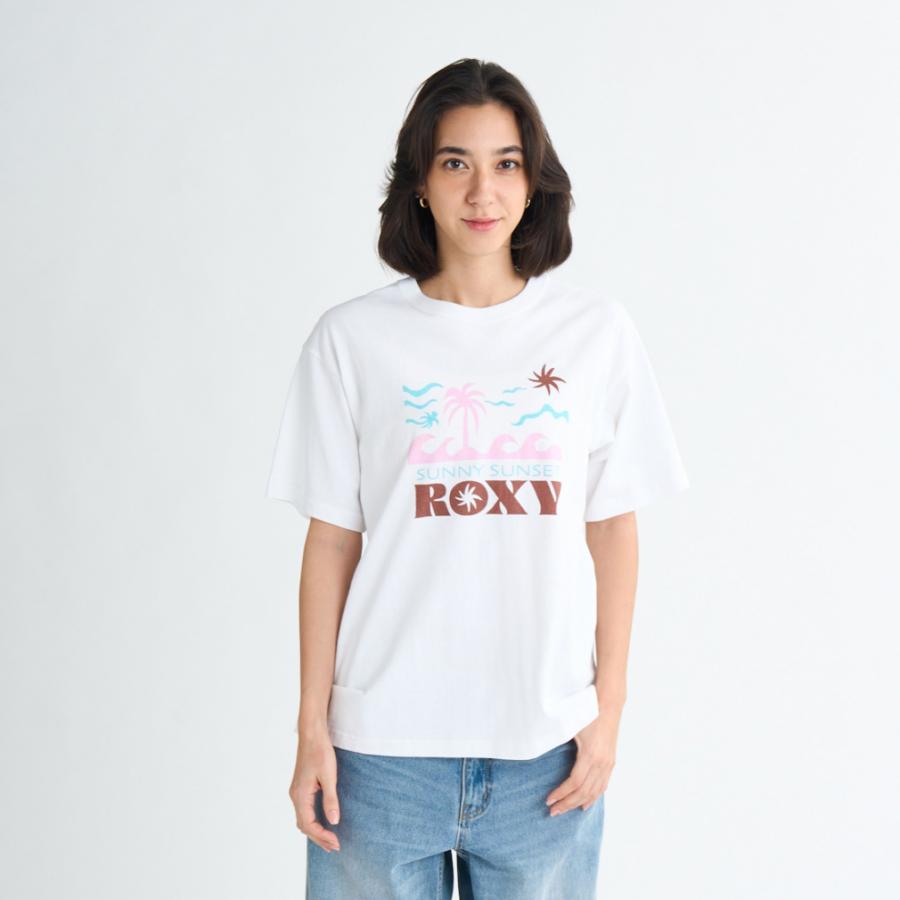 ROXY（ロキシー） レディース サーフ 半袖Tシャツ SUNNY SUNSET TEE