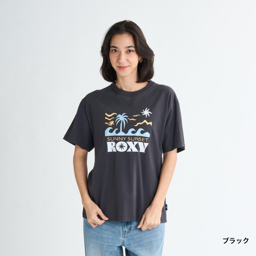 ROXY（ロキシー） レディース サーフ 半袖Tシャツ SUNNY SUNSET TEE