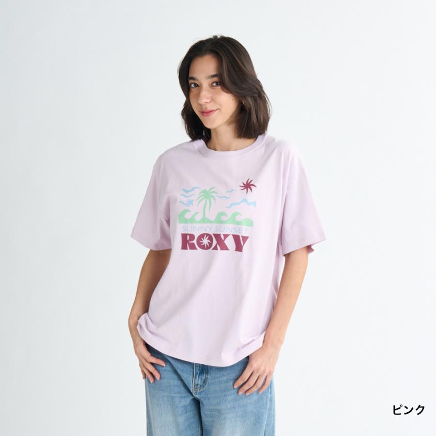 ROXY（ロキシー） レディース サーフ 半袖Tシャツ SUNNY SUNSET TEE