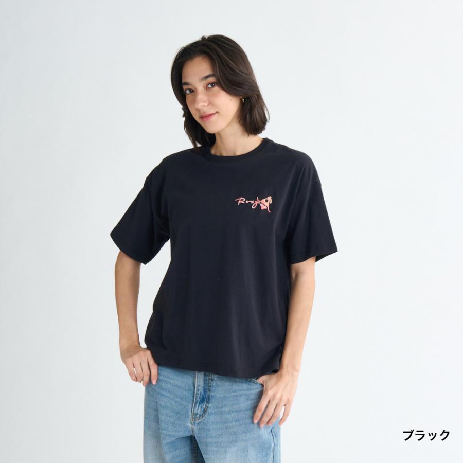 ROXY Tシャツ　ロキシー　レディース　Tシャツ　紺　L 刺繍 レア ROXY（ロキシー） tシャツ 「ムラサキスポーツ限定」ROXY/ロキシー