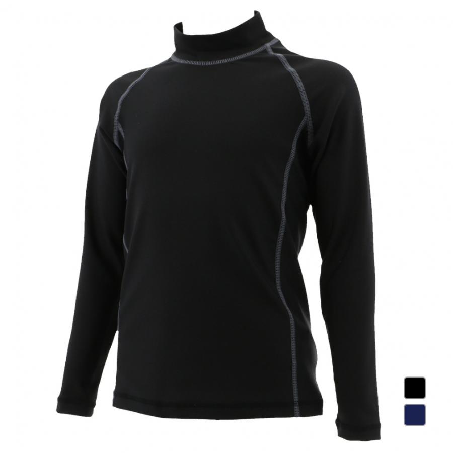 SHISHIKUIブラック 長袖 ラッシュガード IGNIO（イグニオ） ジュニア キッズ 子供 マリン ラッシュガード