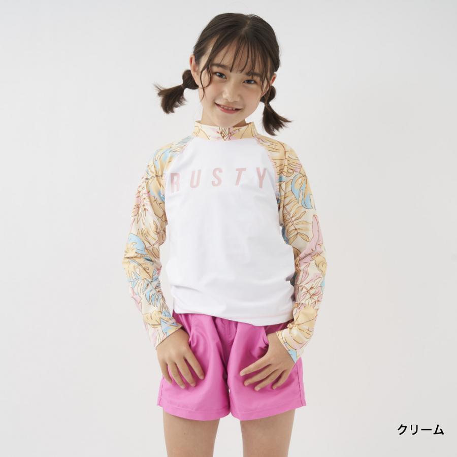 RUSTY ラスティー ジュニア キッズ 子供 マリン ラッシュガード