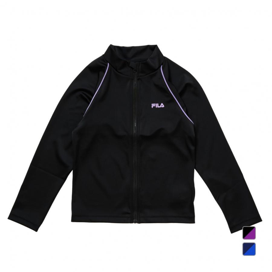FILA（フィラ） ジュニア キッズ 子供 マリン ラッシュガード 無地長袖