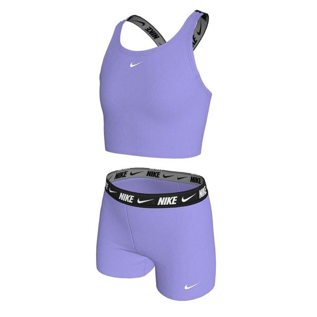 うみべの女の子 セット NIKE（ナイキ） ジュニア キッズ 子供 マリン 水着 ロゴテープクロス