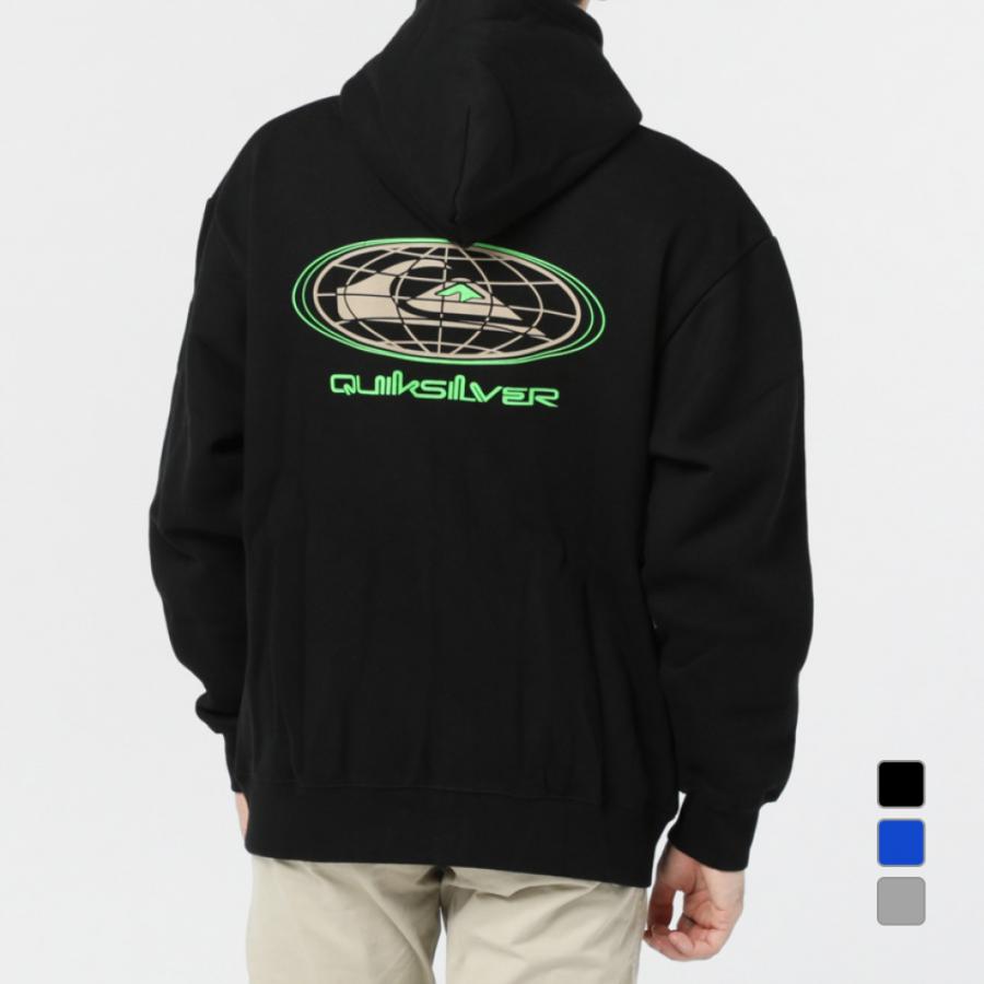always パーカー S グレー Quiksilver（クイックシルバー） メンズ サーフ スウェットパーカー ON