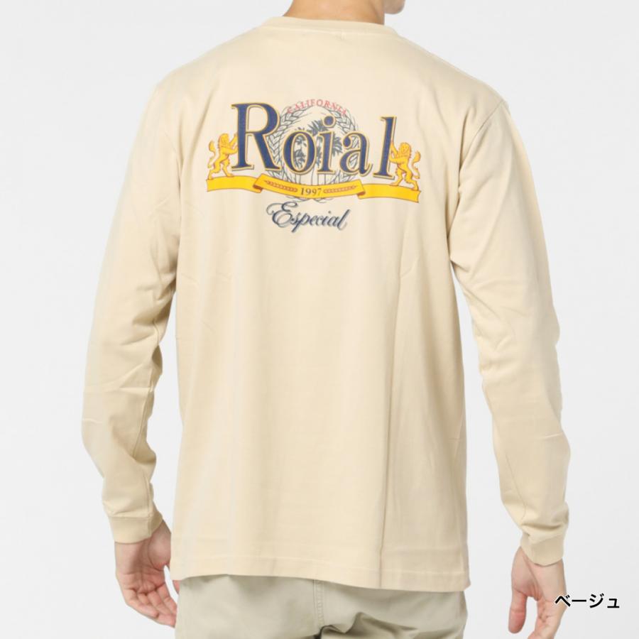 roial（ロイアル） メンズ サーフ 長袖Tシャツ LOGO ロンT R233MLT02