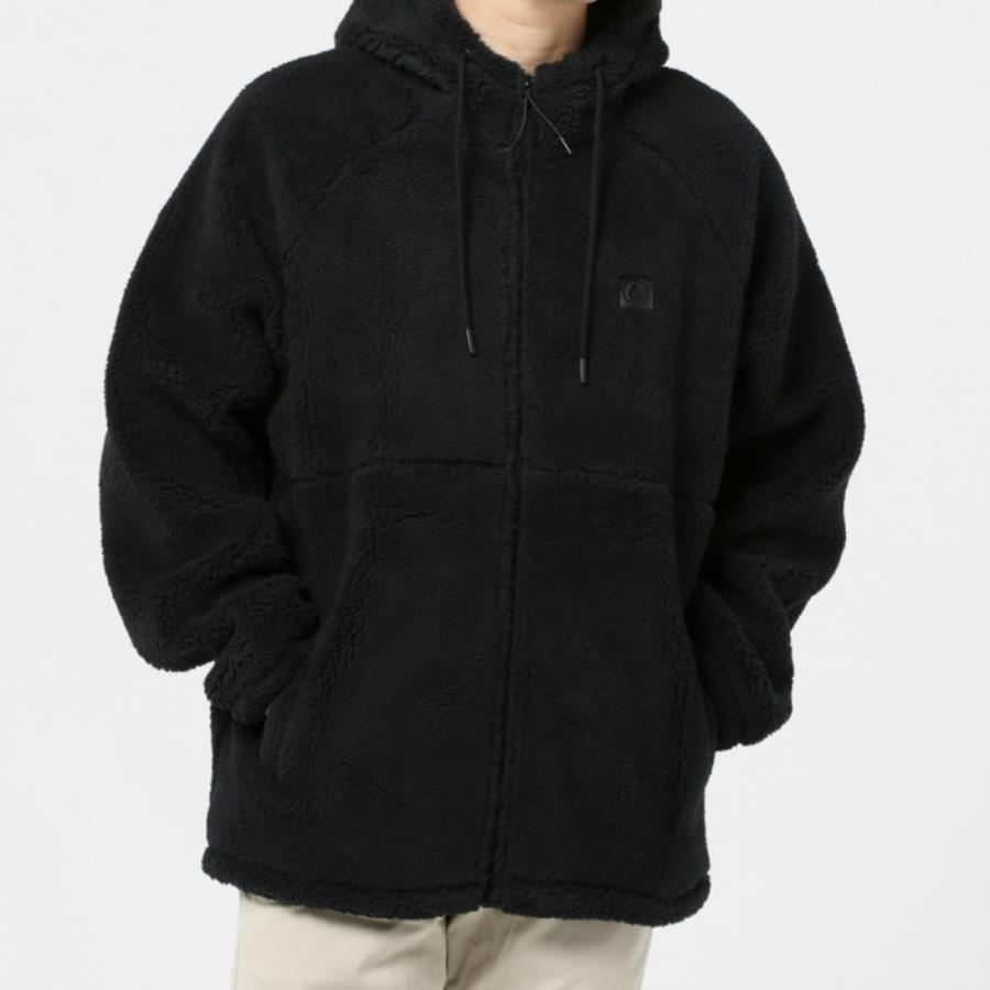 JIAN YE◇ジップパーカー/FREE/コットン/GRY/無地/22AW-HOOD