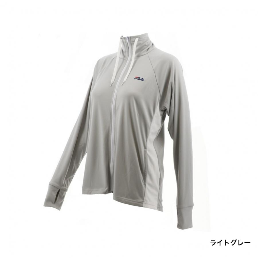 FILA（フィラ） レディース マリン ラッシュガード スムースUVウェア脇