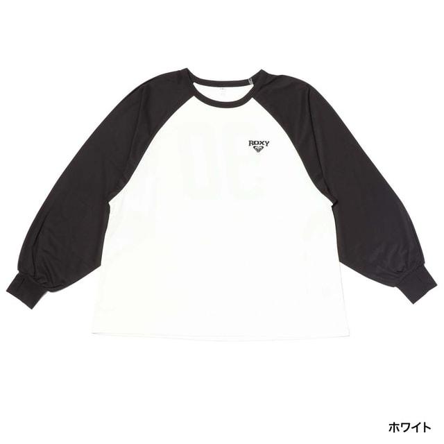 RASH ラッシュガード Lサイズ ホワイト/ブラック　激レア　ビンテージ ROXY（ロキシー） レディース マリン ラッシュガード WAVE CLUB RASH