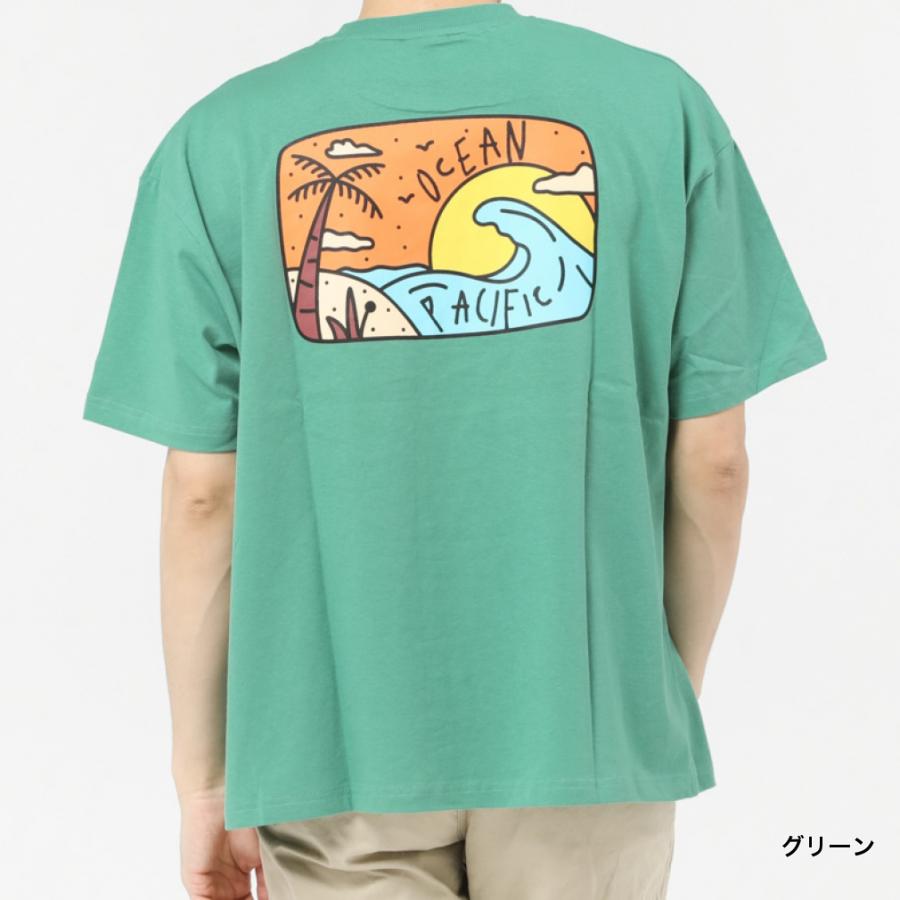 OCEAN PACIFIC - オーシャンパシフィック ocean pacific 半袖ポロシャツ Tシャツ セール】【OP/オーピー】半袖ポロシャツ バックプリント（シャツ