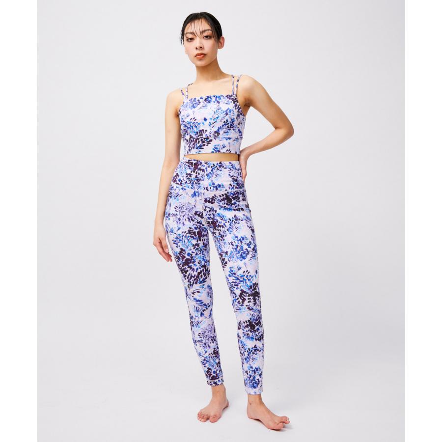 ナージー レディース スポーツブラ 総柄プリントブラ NJF63020