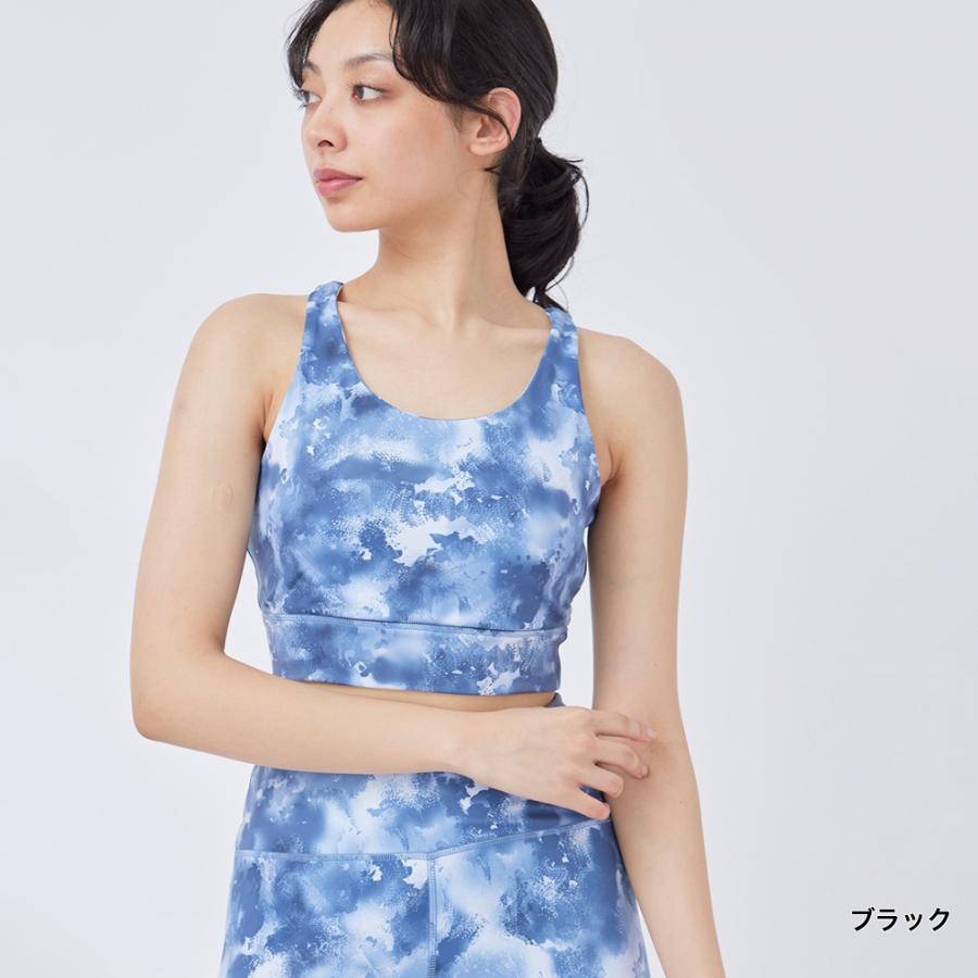 ナージー レディース スポーツブラ ニュアンスプリントブラ NJF34010