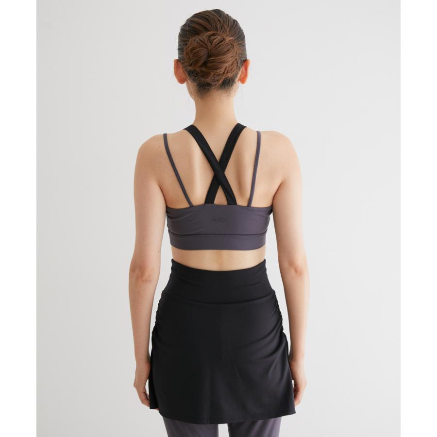 ナージー レディース スポーツブラ カラーブロックリラックスブラ NJF