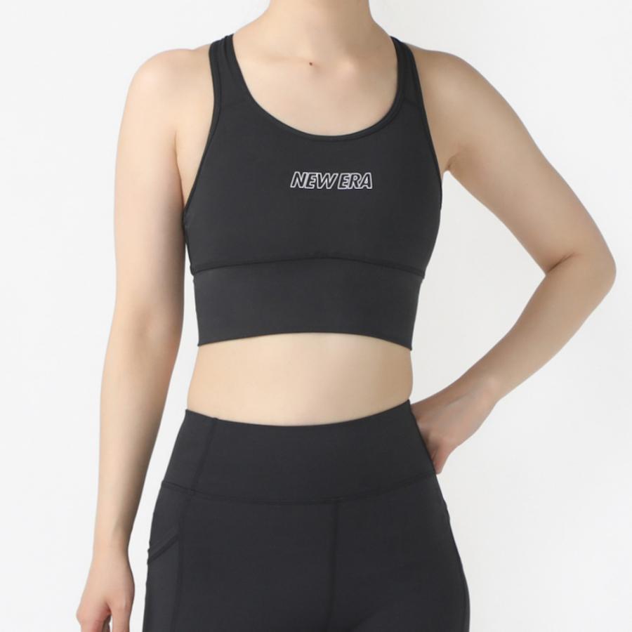 NEW ERA ニューエラ レディース スポーツブラ PAW BRA TOP BLK NEW ERA ニューエラ レディース スポーツブラ PAW BRA TOP BLK