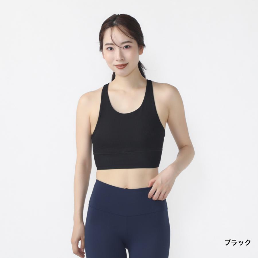 TIGORA ティゴラ レディース スポーツブラ フィットネス 縦畝 TIGORA ティゴラ レディース スポーツブラ フィットネス 縦畝