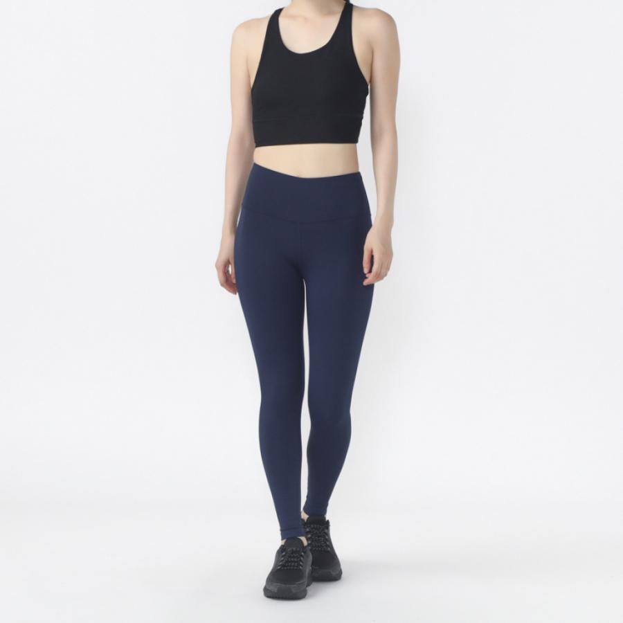 TIGORA（ティゴラ） レディース スポーツブラ フィットネス 縦畝ミドル