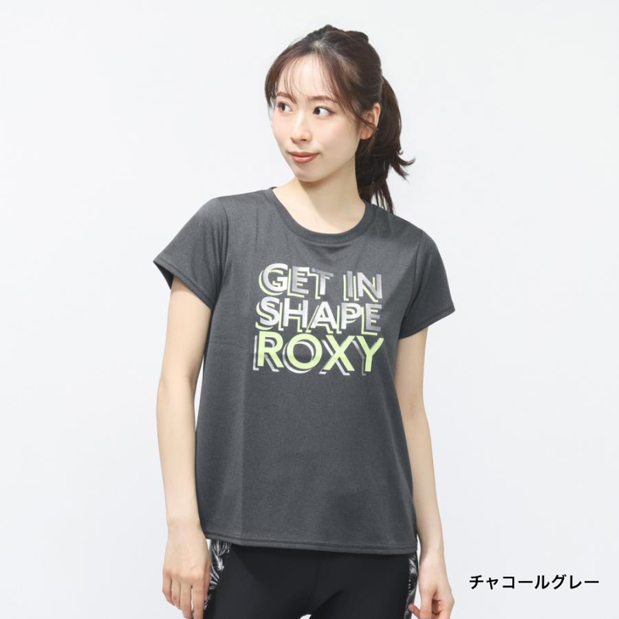 ROXY（ロキシー） レディース 半袖 Tシャツ フィットネス 半袖Tシャツ