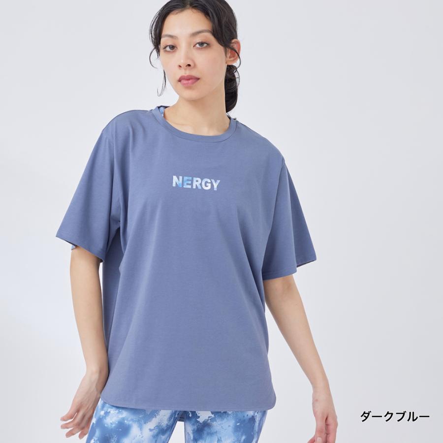 ナージー レディース 半袖 Tシャツ オーバーシルエットTシャツ