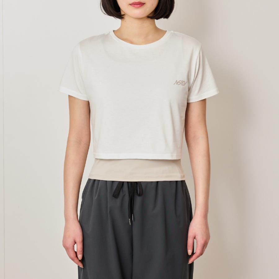 ナージー レディース 半袖 Tシャツ セットT NJQ35000 スポーツウェア