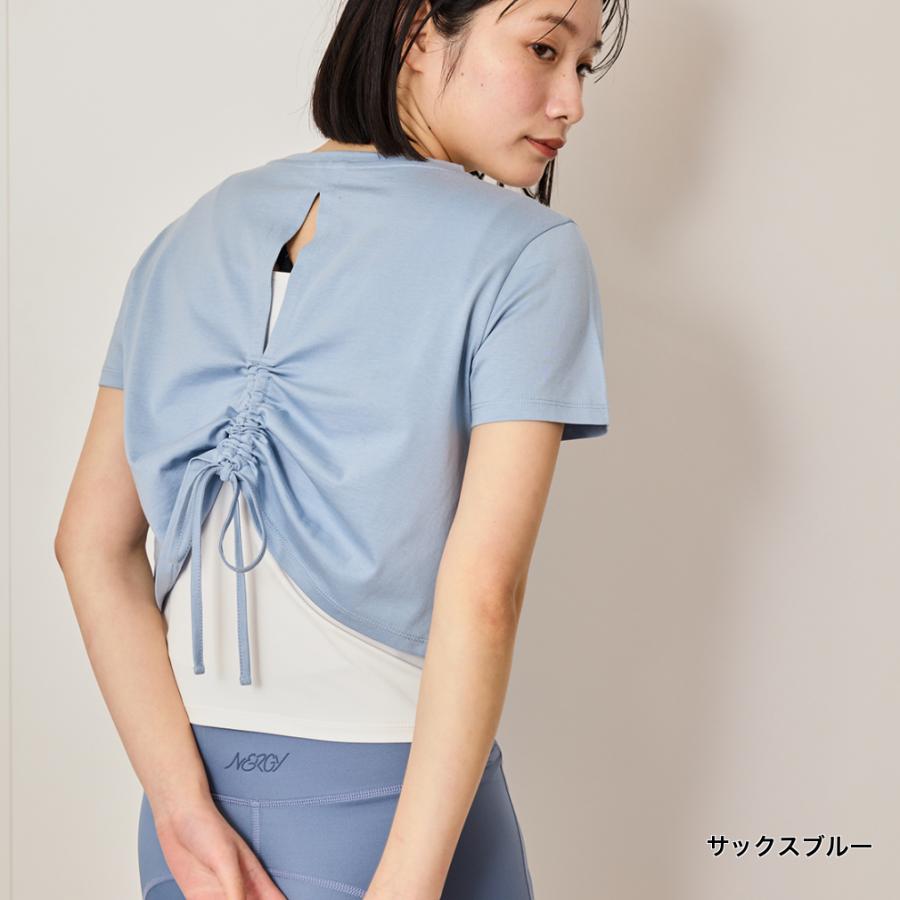 ナージー レディース 半袖 Tシャツ セットT NJQ35000 スポーツウェア