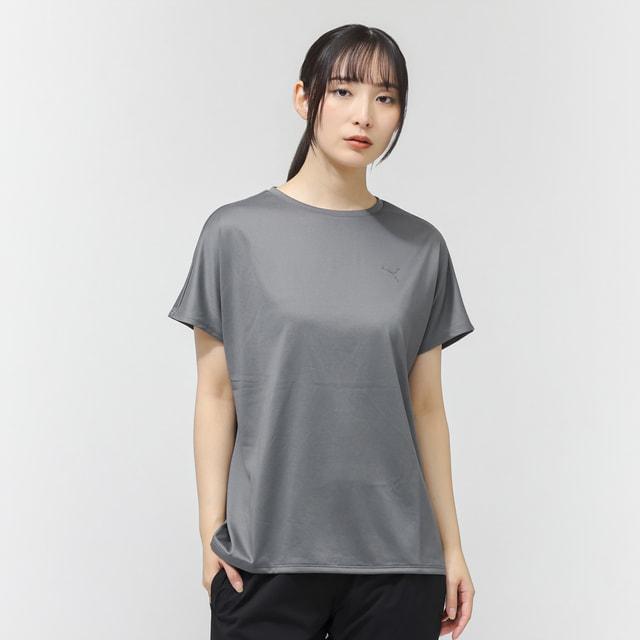 PUMA（プーマ） レディース 半袖 Tシャツ TAD MID SIZE LOGO SS T