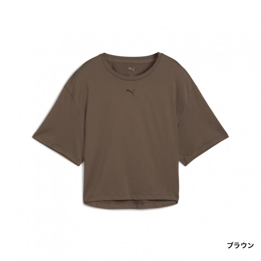 PUMA（プーマ） レディース 半袖 Tシャツ W CLOUDSPUN RELAXED Tシャツ