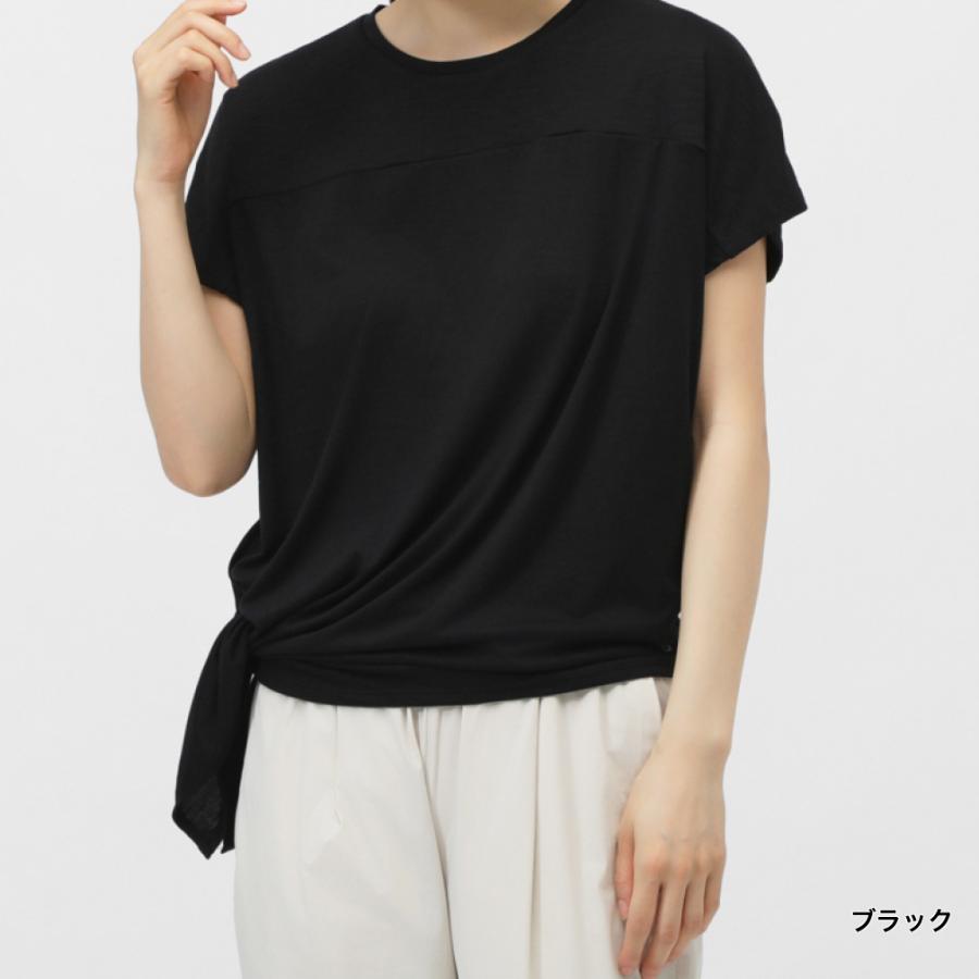 TIGORA（ティゴラ） レディース 半袖 Tシャツ フィットネス サイド 