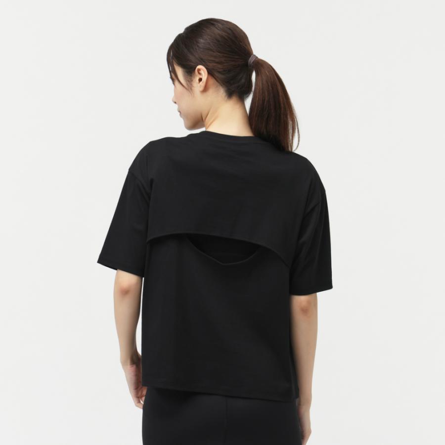 TIGORA（ティゴラ） レディース 半袖 Tシャツ UVカットコットンバック