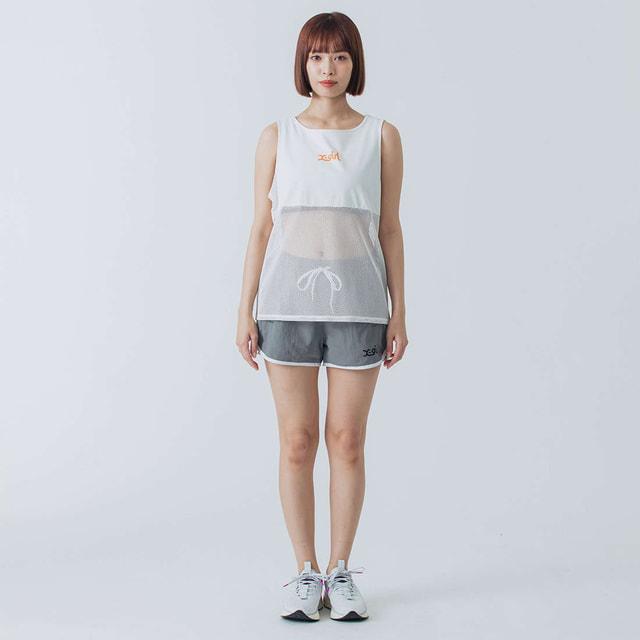 エックスガール レディース タンクトップ メッシュタンクトップ MESH