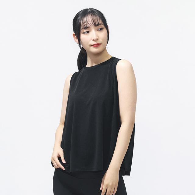 TIGORA（ティゴラ） レディース タンクトップ シアーノースリーブT