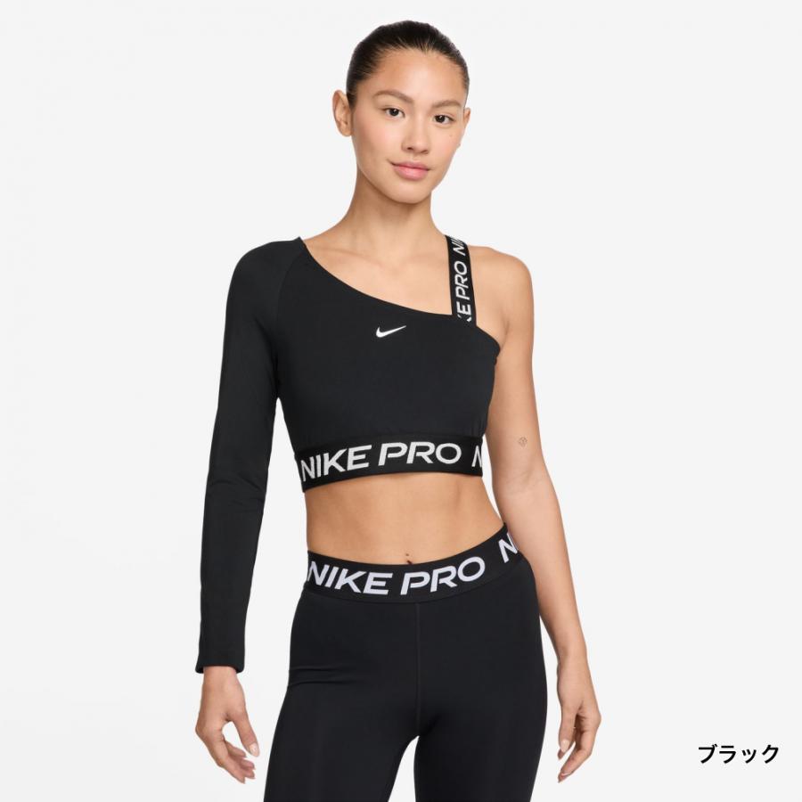 NIKE ナイキ レディース 長袖 Tシャツ W NP DF SHINE CROP TOP NIKE ナイキ レディース 長袖 Tシャツ W NP DF SHINE CROP TOP