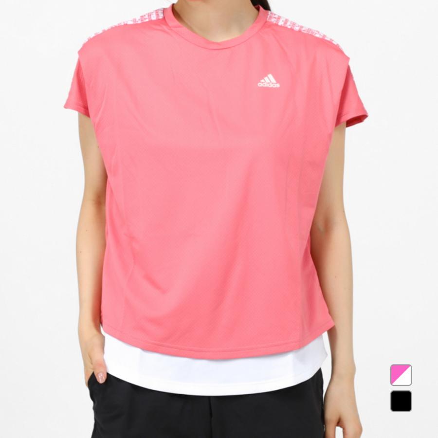 アディダス レディース 半袖tシャツ Wmhelayeredtee Jko Gm87 Gm09 スポーツウェア ヨガウェア Adidas アルペングループヤフー店 通販 Yahoo ショッピング