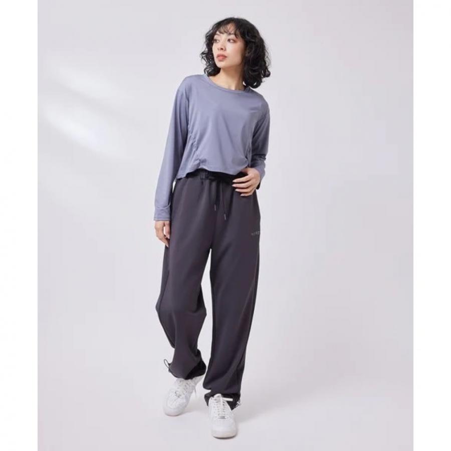 ナージー レディース ロングパンツ 軽量ダンボールドロストパンツ