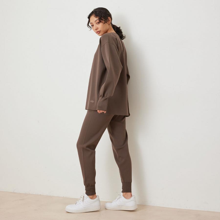 ナージー レディース ロングパンツ ニットパンツ NJS34070 スポーツ