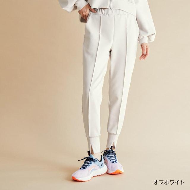 ナージー レディース ロングパンツ センタースリットジョガーパンツ