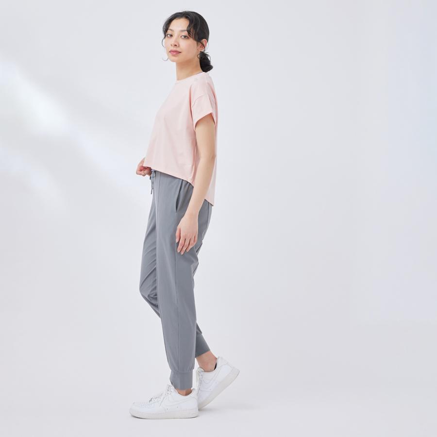 ナージー レディース ロングパンツ ストレッチジョガー NJS34020