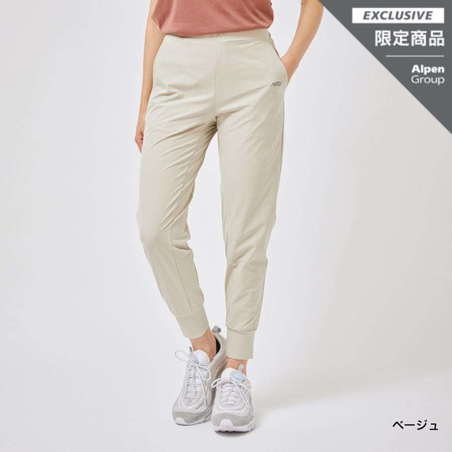 ナージー レディース ロングパンツ 布帛ジョガーパンツ NJS63170