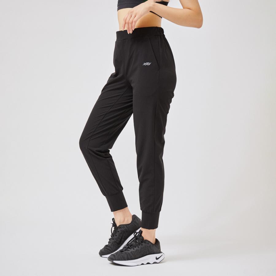 ナージー レディース ロングパンツ 布帛ジョガーパンツ NJS63170