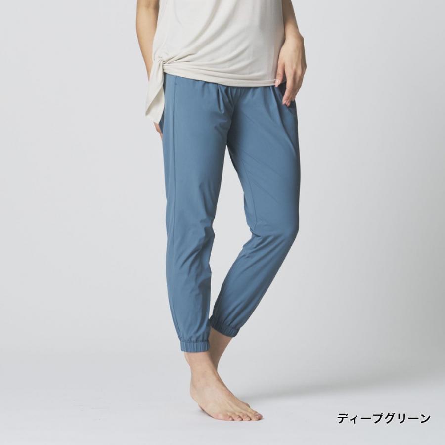 TIGORA（ティゴラ） レディース ロングパンツ ストレッチカラーロング